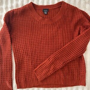 Rue21 Women's Brick Red Knitted Sweater